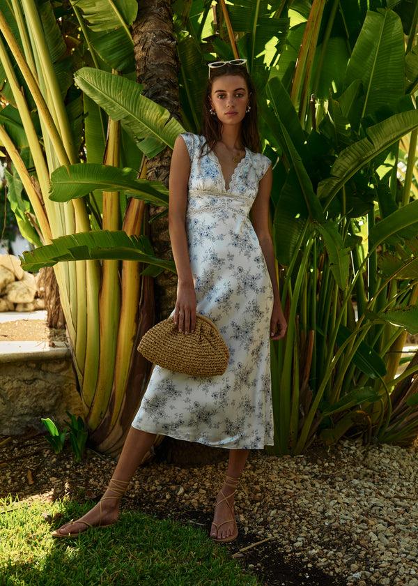 cami nyc Roshani Dress Wild Forget-Me-Knot