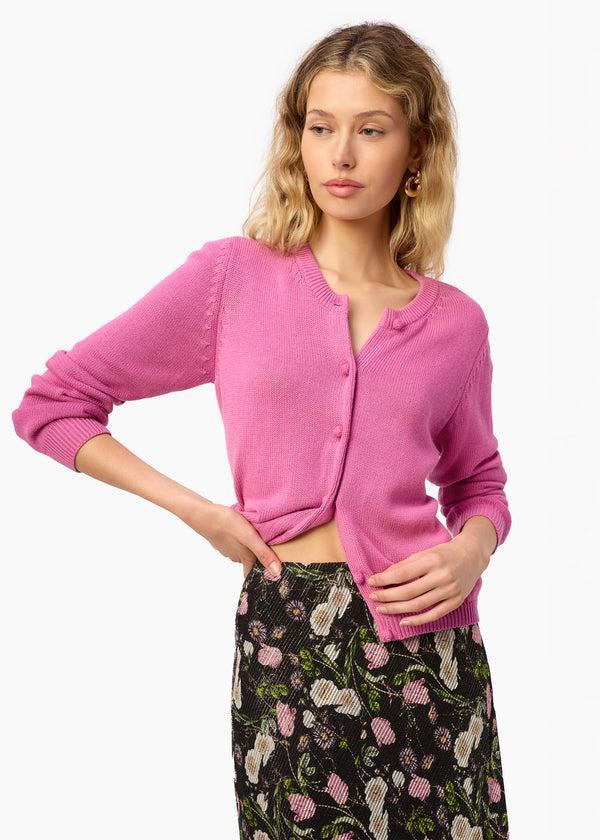 Cami Nyc Rufina Cardigan Elderberry
