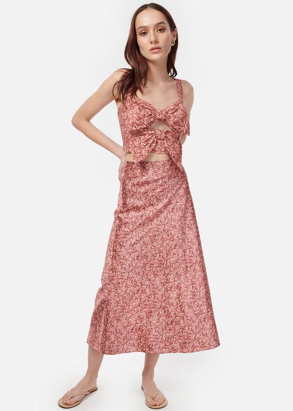 Cami Nyc Siana Cropped Camisole Cordial Pansy