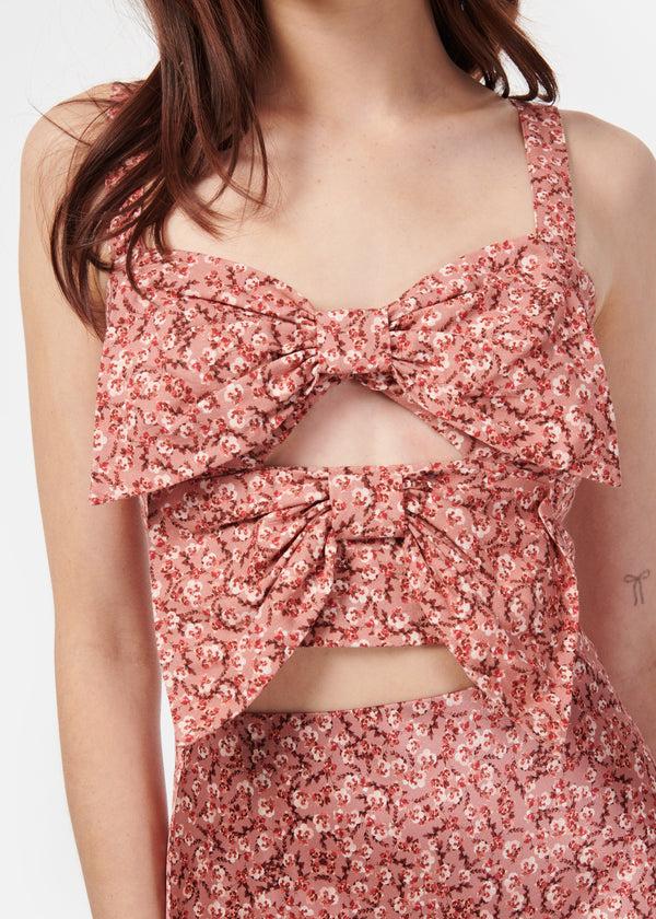 Cami Nyc Siana Cropped Camisole Cordial Pansy