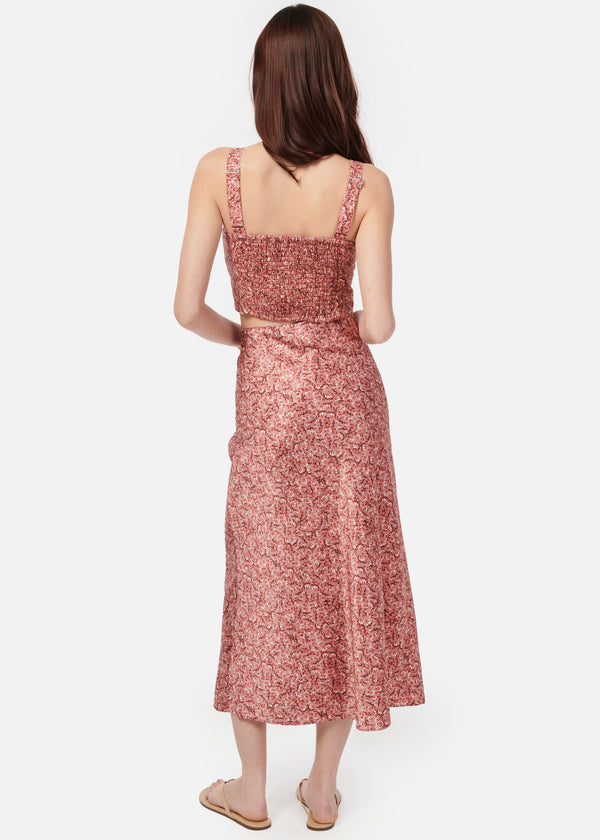 Cami Nyc Siana Cropped Camisole Cordial Pansy