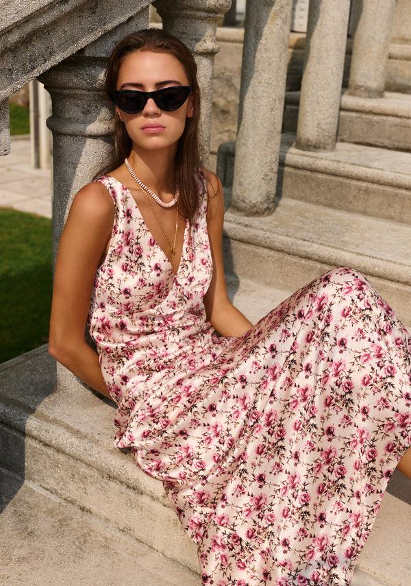 cami nyc Sinclaire Dress Camellia Ditsy