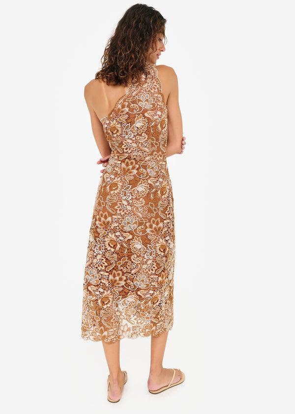 Cami Nyc Sintra Crochet Dress Brown