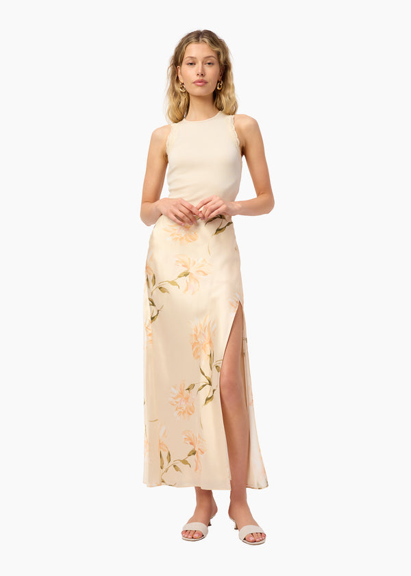 Cami Nyc Slit Skirt Daylily