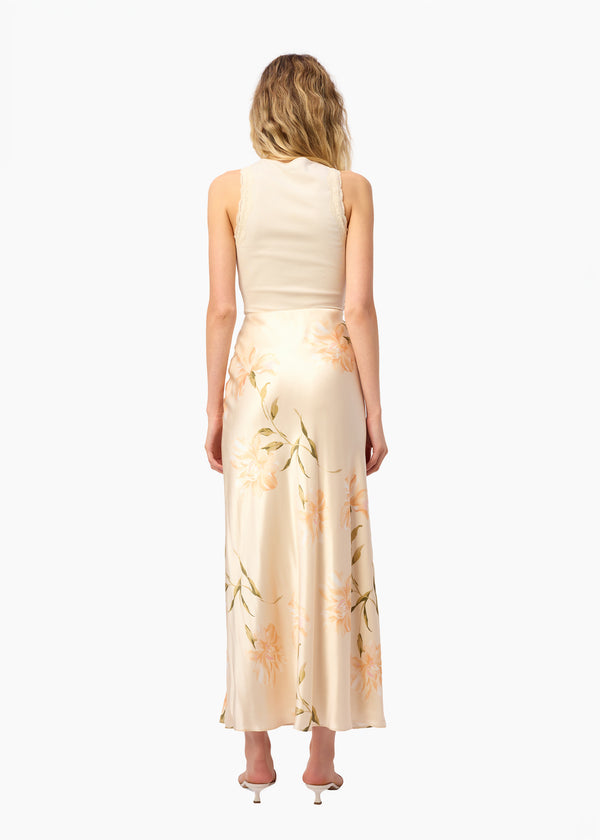 Cami Nyc Slit Skirt Daylily