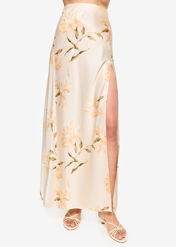 cami nyc Slit Skirt Daylily