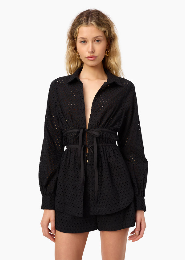 Cami Nyc Stefania Top Black