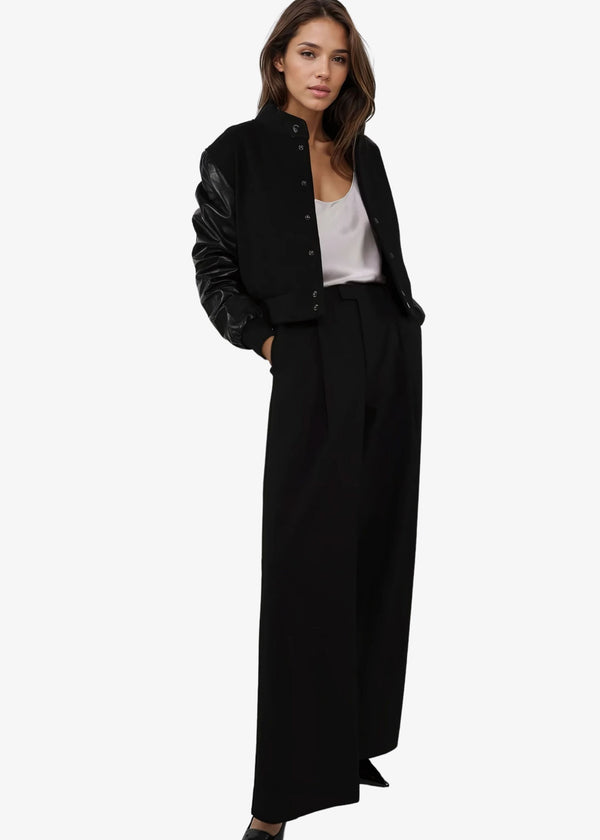 Cami Nyc Tate Bomber Jacket Black