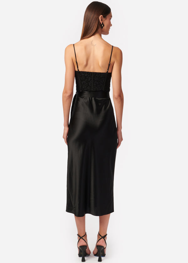 Cami Nyc Tricia Corset Dress Black