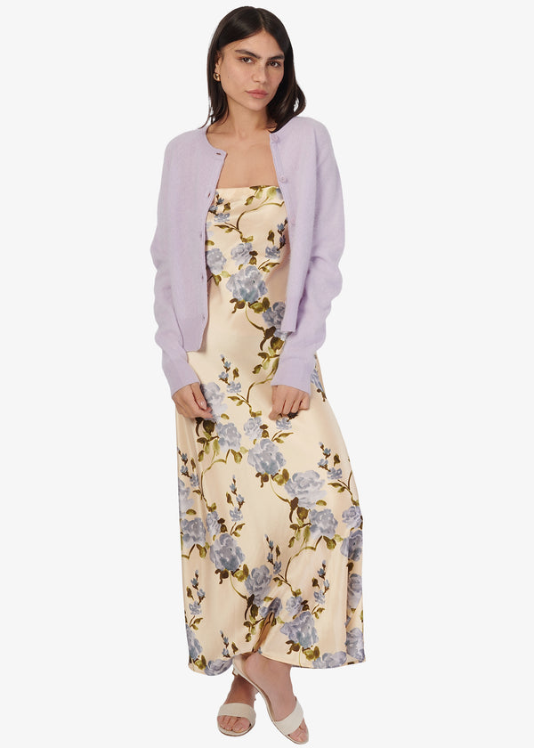 Cami Nyc Noelle Strapless Dress MoonflowerWatercolor