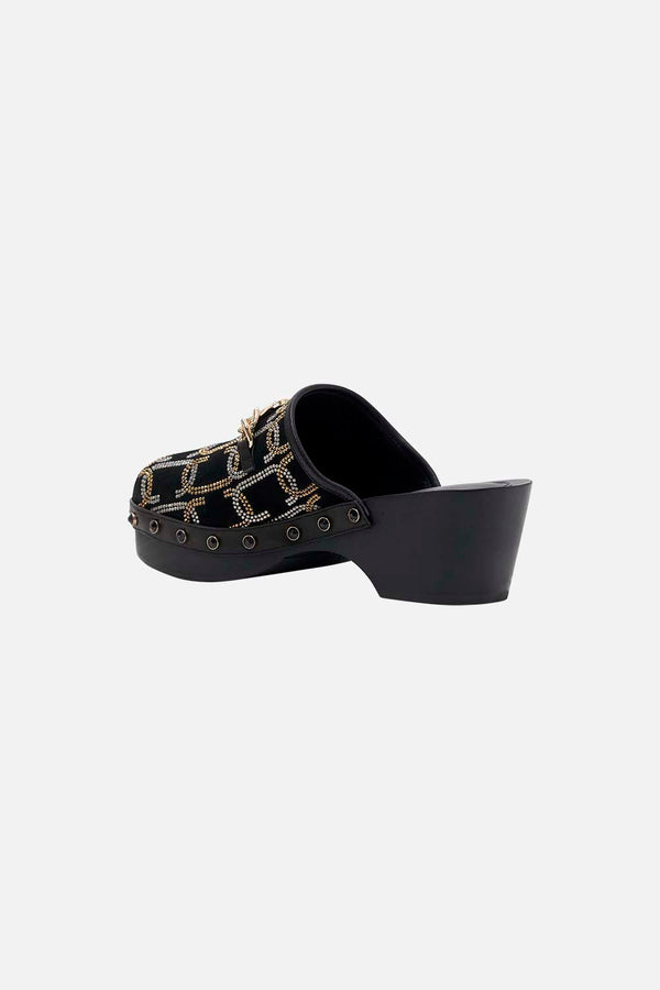 Camilla Arabella Leopard Chain Clog