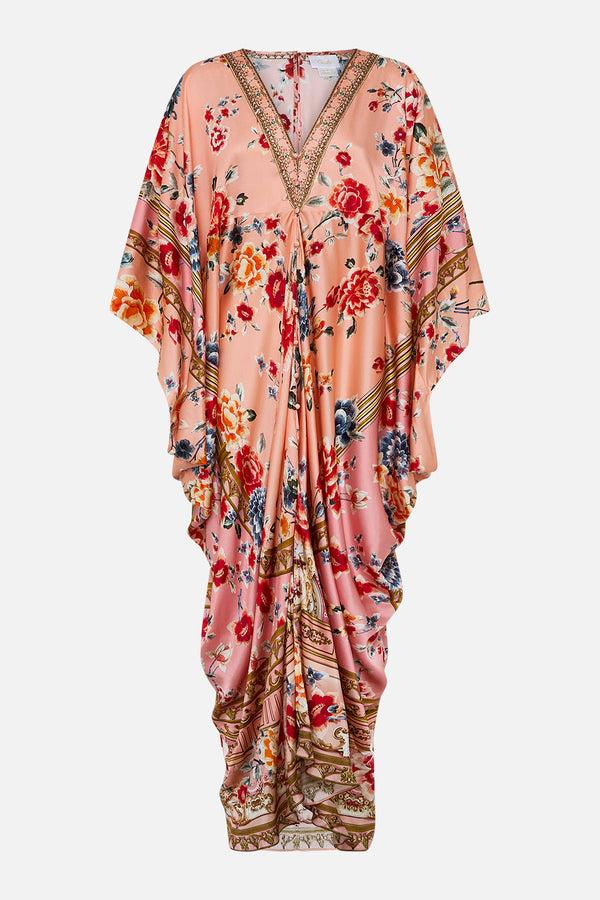 Camilla Button Front T-shape Kaftan