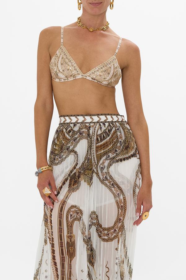 Camilla Crystal Embellished Bra
