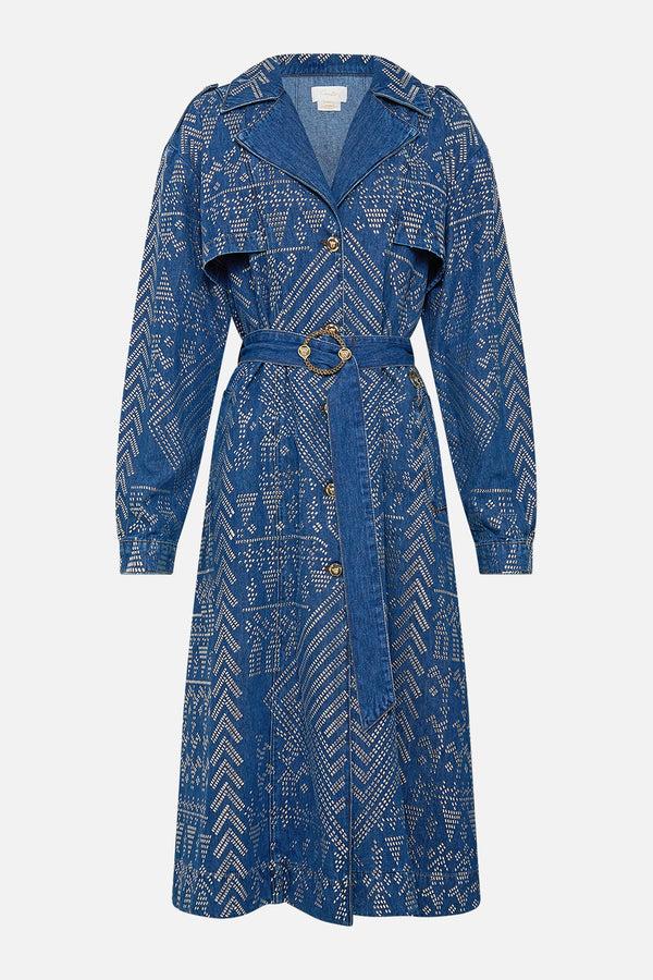 Camilla Desert Reign Longline Belted Trench Coat