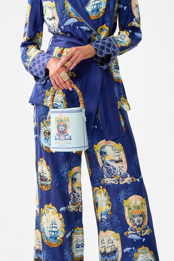 Camilla Drawstring Bucket Bag