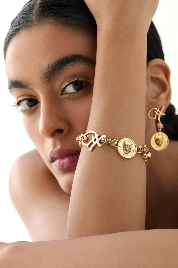 camilla fierce folklore coin bracelet