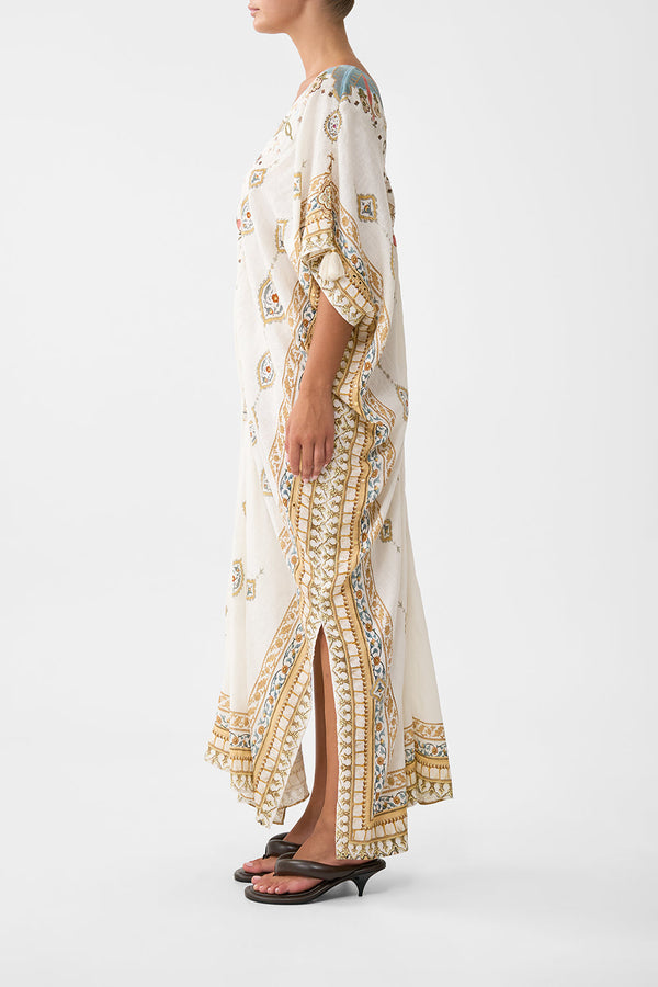 Camilla Kaftan With Front Tab Detail