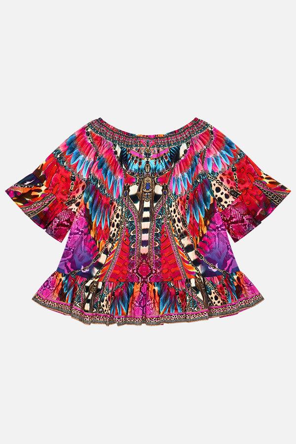 camilla kids a-line frill dress 4-10