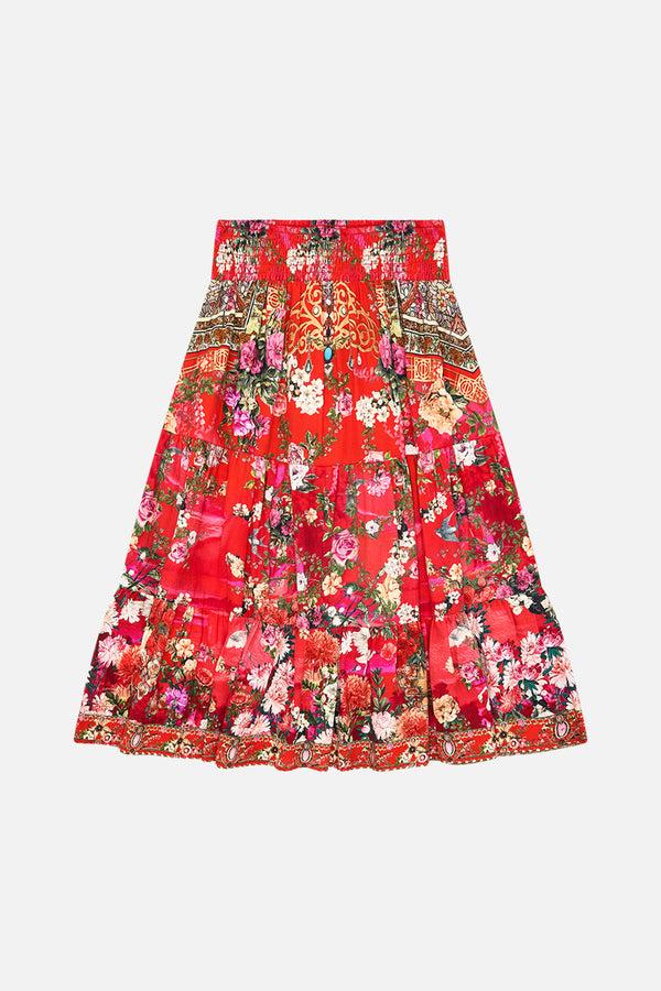 camilla kids convertible shirred maxi skirt 4-10