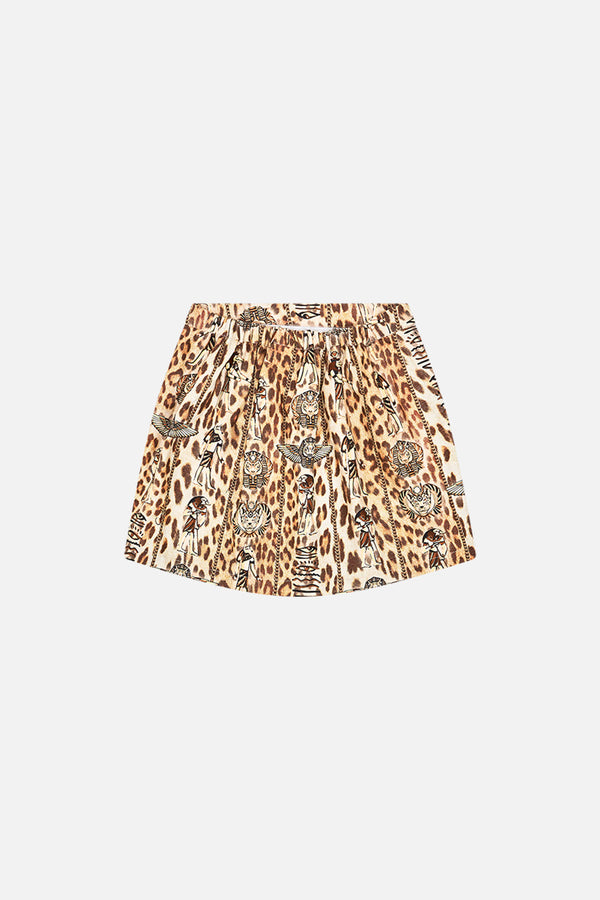 camilla kids mini skirt with pockets 4-10
