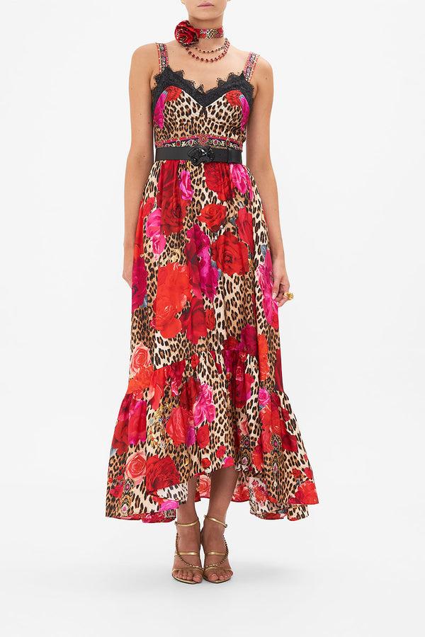 Camilla Leopard Head Buckle Belt