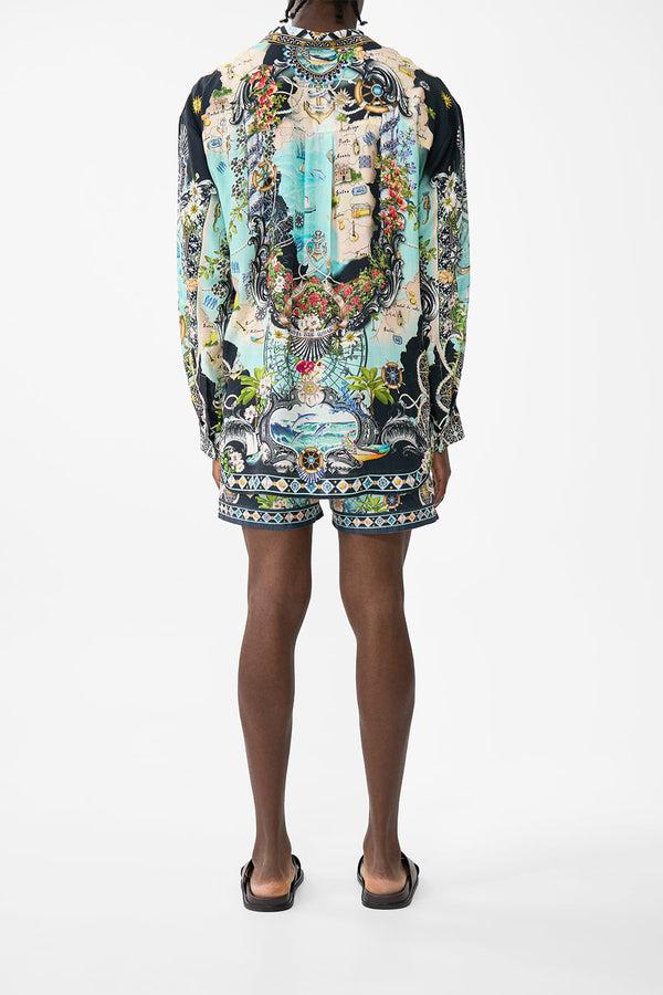 camilla long sleeve oversized shirt