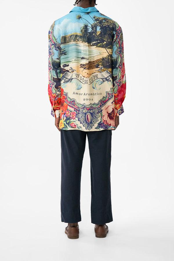 camilla long sleeve oversized shirt