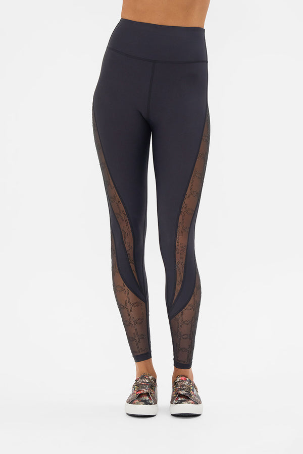 Camilla Mesh Insert Legging