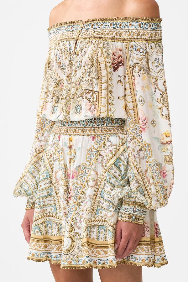 Camilla Off Shoulder Short Dress