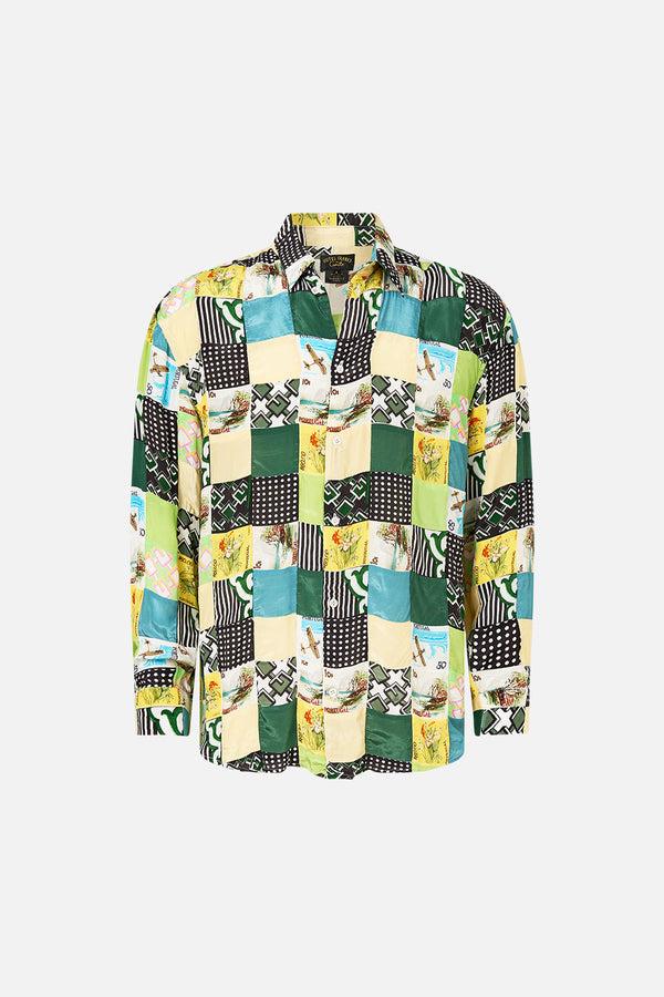 Camilla Oversized Patchwork Shirt