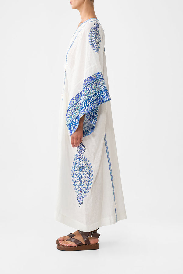 Camilla Panelled Wrap Kaftan