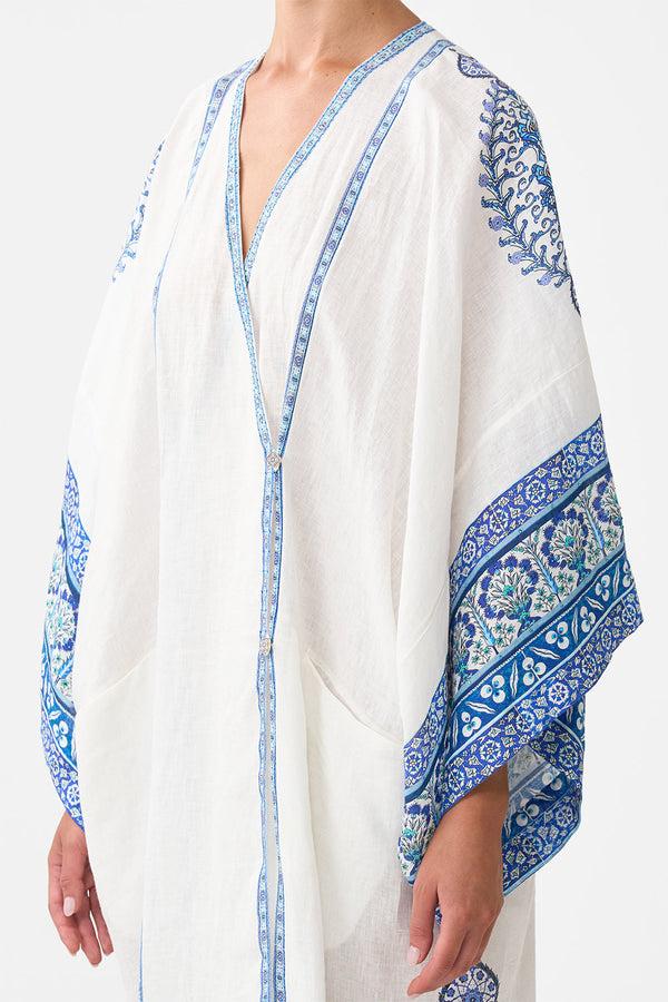 Camilla Panelled Wrap Kaftan