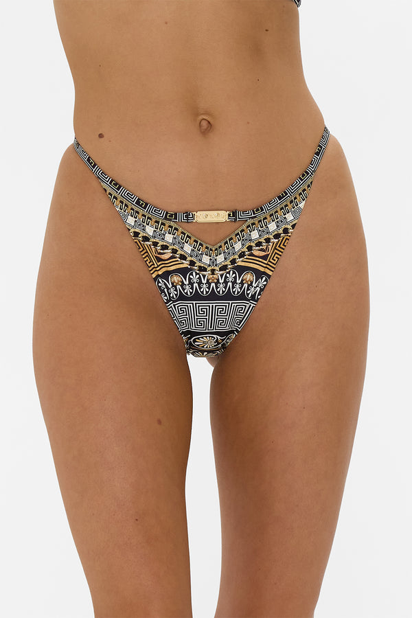 Camilla Pant With Cut Out And Trim