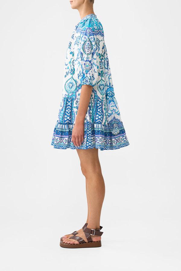 Camilla Puff Sleeve Shirt Dress