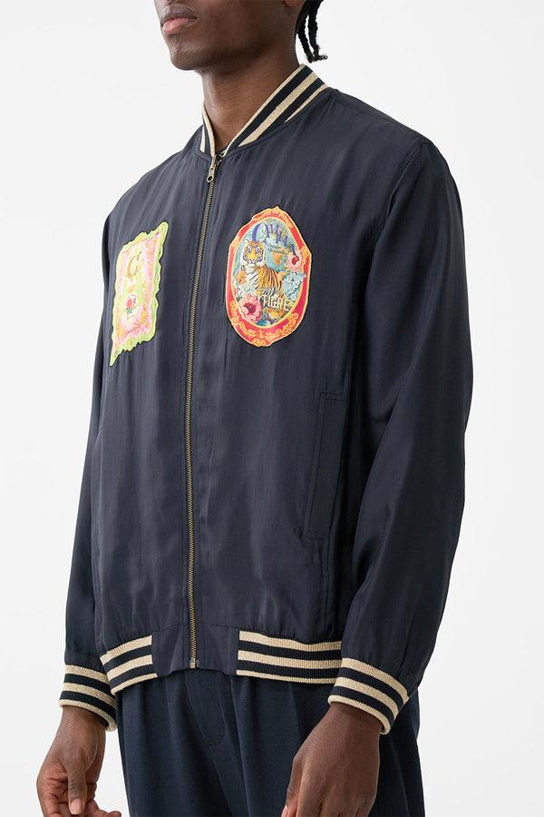 Camilla Reversible Zip Through Bomber Jacket