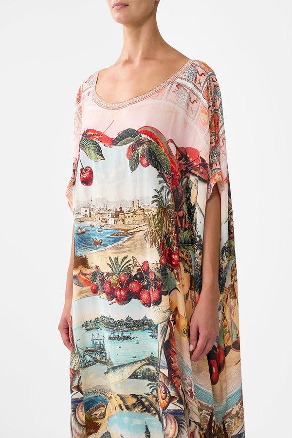 Camilla Round Neck Kaftan