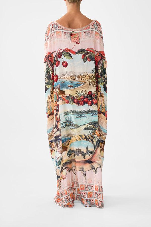 camilla round neck kaftan