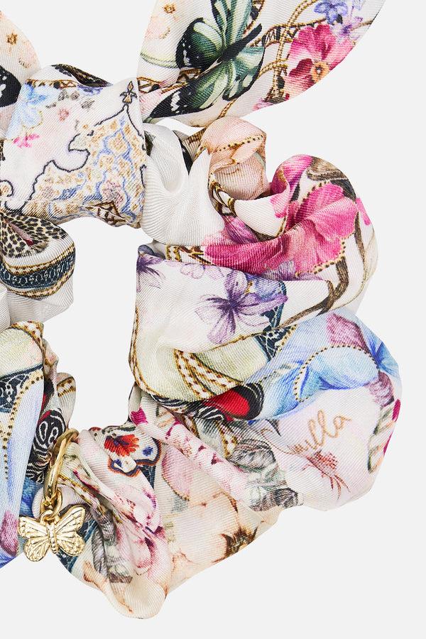 camilla scrunchie with trinket