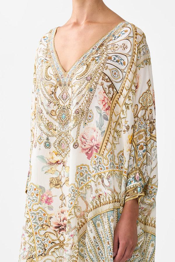 Camilla Short Kaftan With Cuff