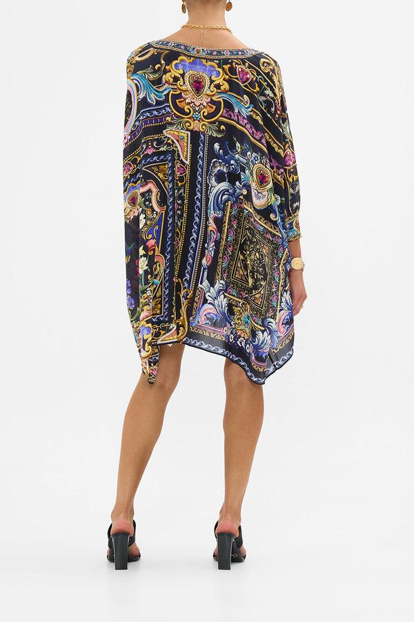 camilla short kaftan with cuff