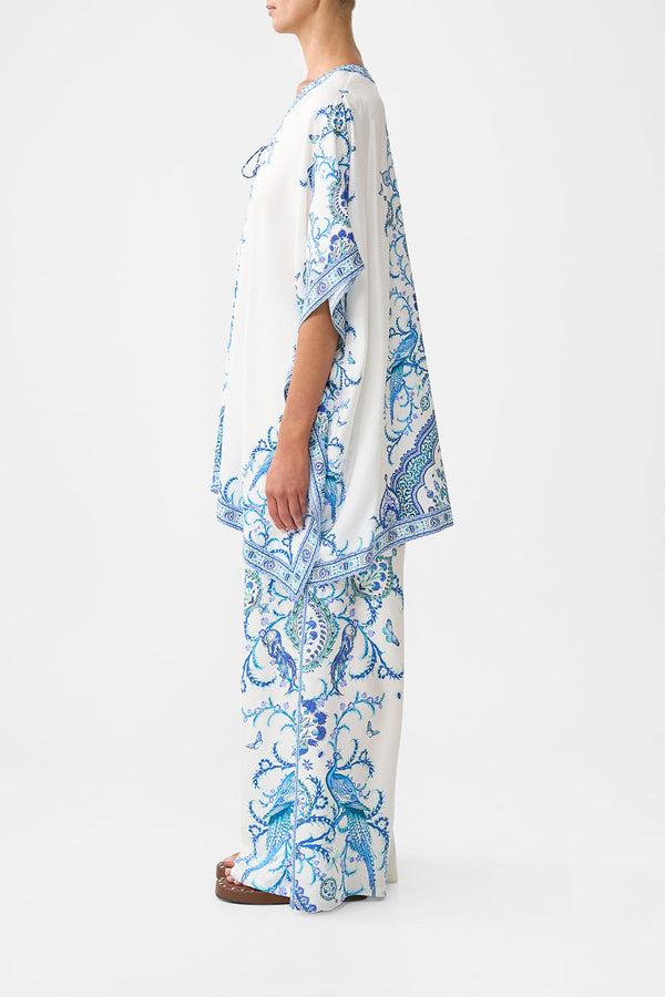 Camilla Short Lace Up Kaftan