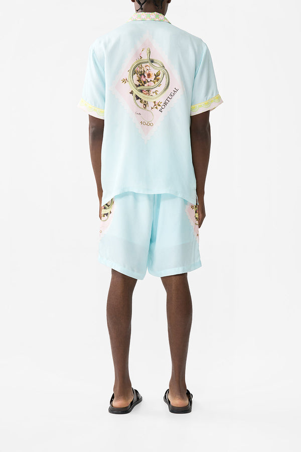 camilla short sleeve cabana shirt