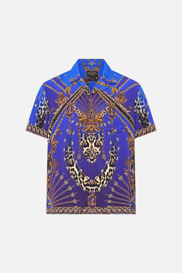 Camilla Short Sleeve Camp Collared Shirt