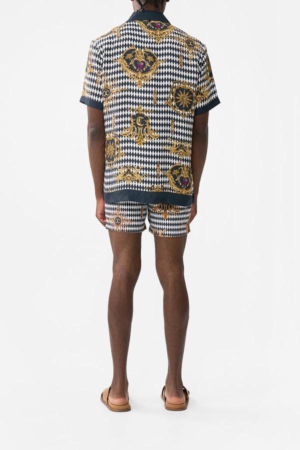 camilla short sleeve camp collared shirt