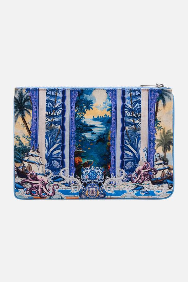 Camilla Small Canvas Clutch