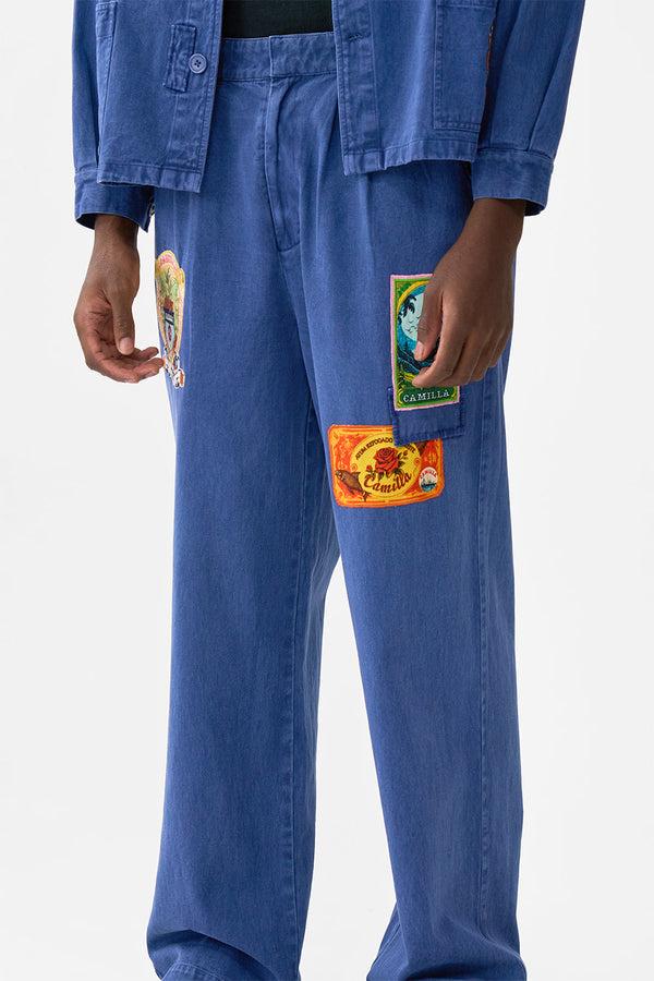 Camilla Straight Leg Pleated Chino