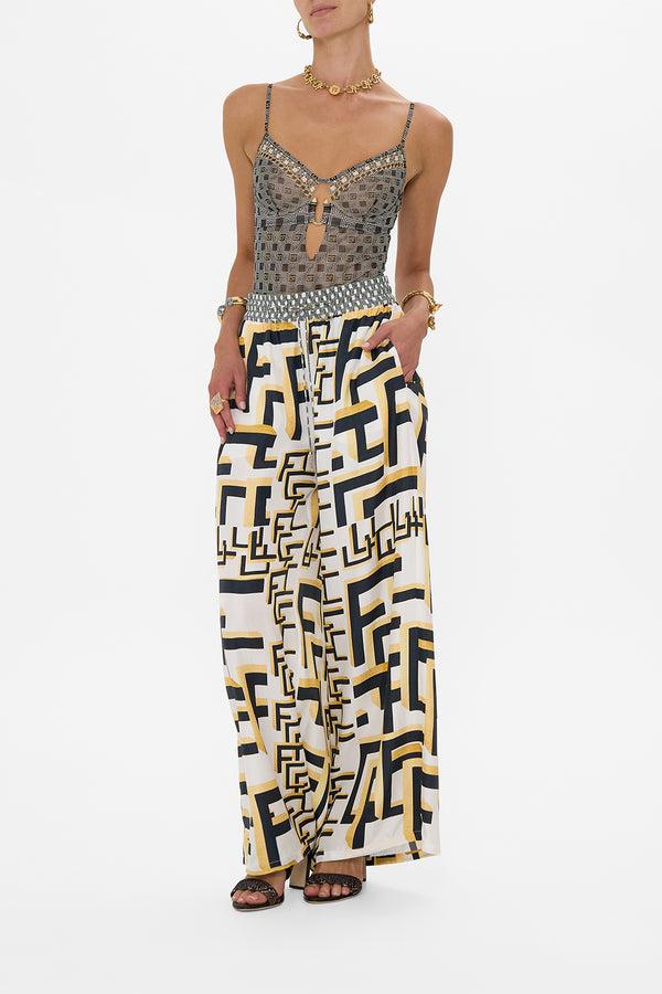 Camilla Stretch Mesh Underwire Bodysuit