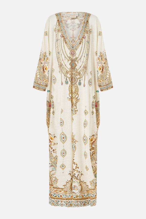 Camilla V Neck Batwing Kaftan