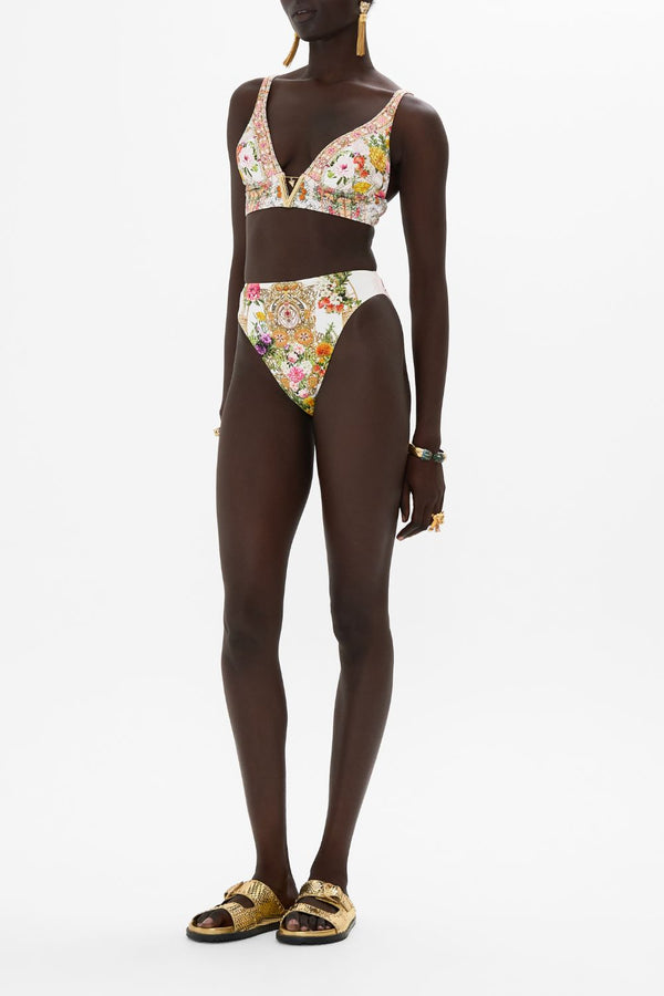 Camilla V Neck Hardware Bra