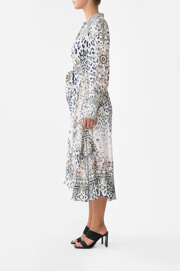 Camilla Waist Tie Shirt Dress